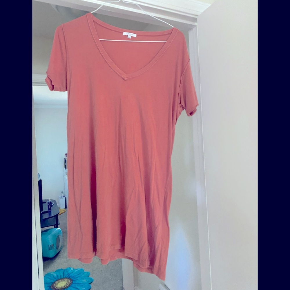 Z Supply T shirt dress sz L